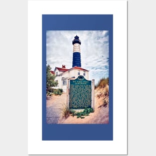 "Big Sable Point Lighthouse" Posters and Art